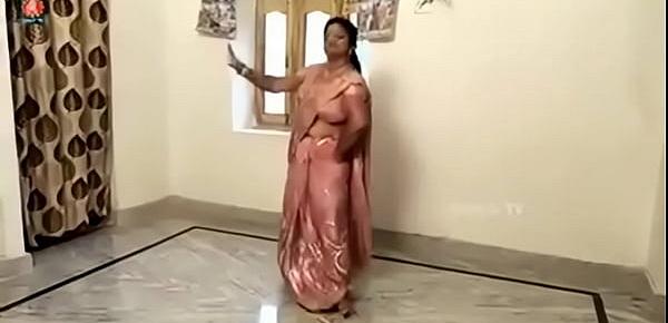  Telugu lanja dance with sexy body